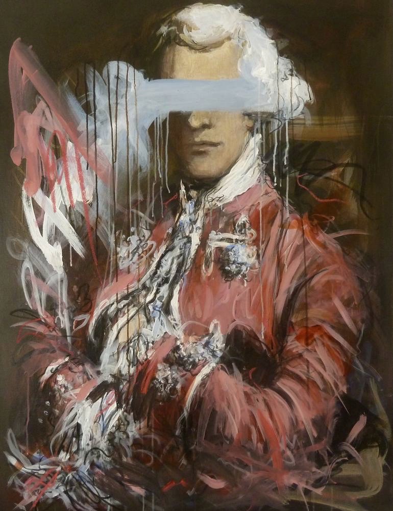 Rococo Velvet 90cm x 70cm by Mandy Racine